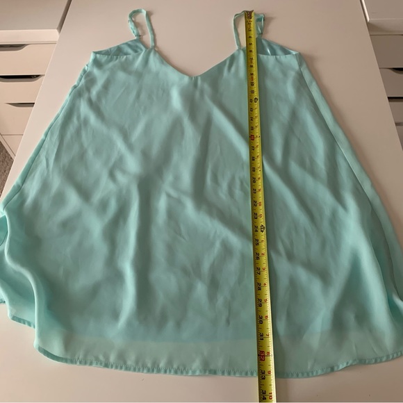 Honey Tulip slip dress blue size medium - Picture 8 of 8